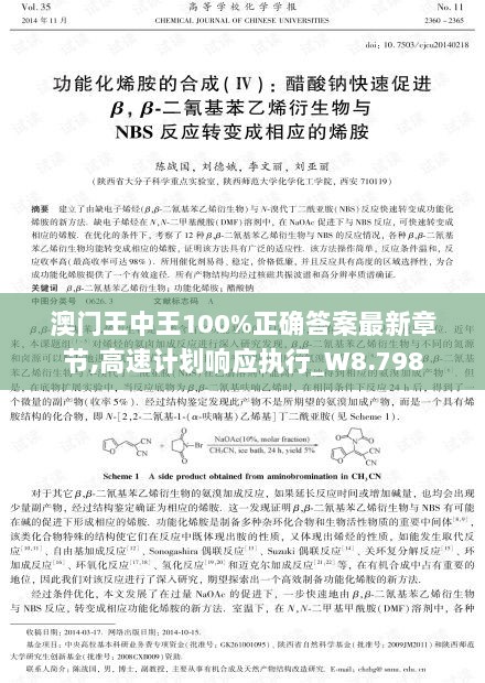 澳门王中王100%正确答案最新章节,高速计划响应执行_W8.798