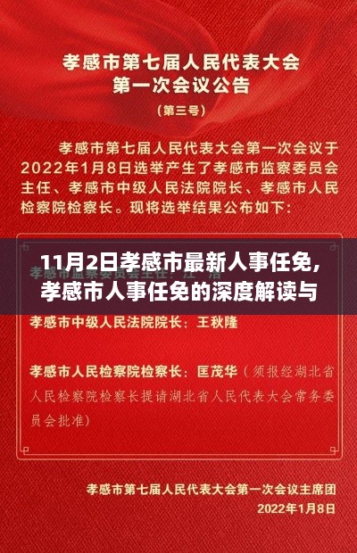 11月2日孝感市最新人事任免，深度解读与思考