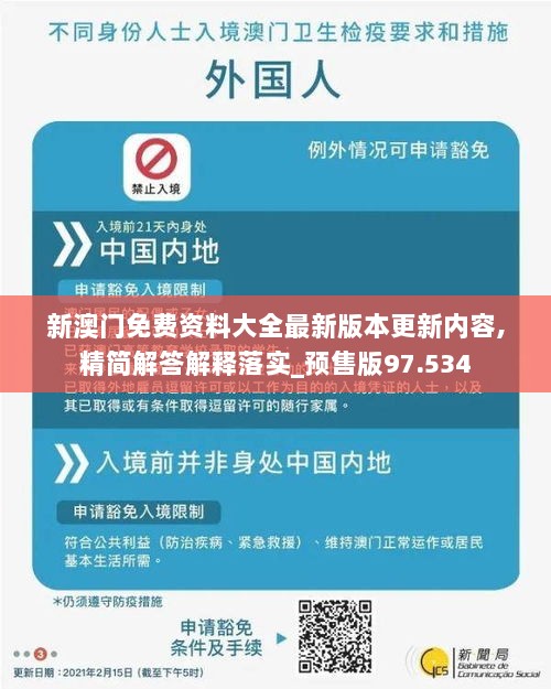 新澳门免费资料大全最新版本更新内容,精简解答解释落实_预售版97.534