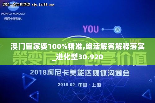 澳门管家婆100%精准,绝活解答解释落实_进化型30.920