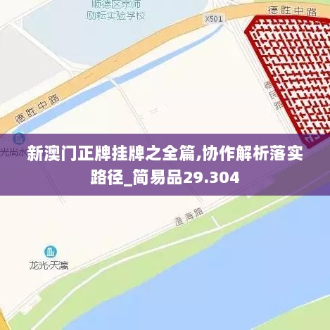 新澳门正牌挂牌之全篇,协作解析落实路径_简易品29.304