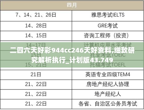 二四六天好彩944cc246天好资料,细致研究解析执行_计划版43.749