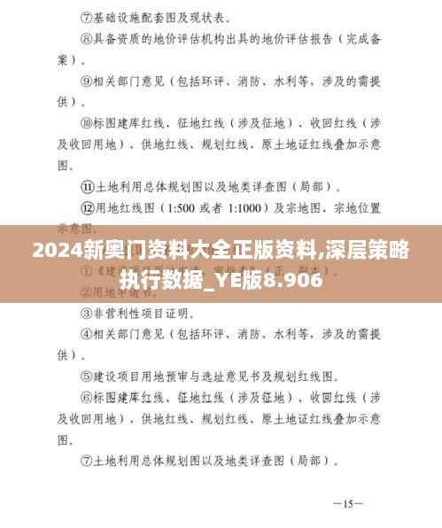 2024新奥门资料大全正版资料,深层策略执行数据_YE版8.906