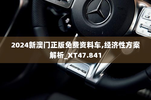 2024新澳门正版免费资料车,经济性方案解析_XT47.841