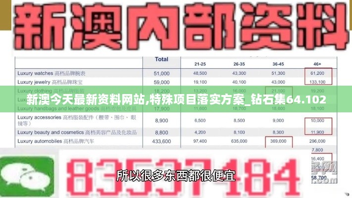 新澳今天最新资料网站,特殊项目落实方案_钻石集64.102