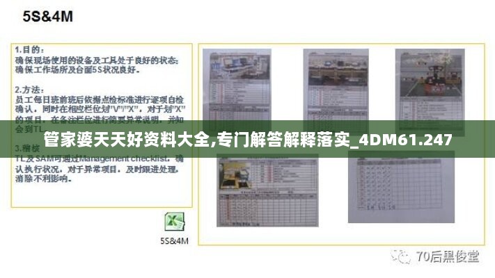 管家婆天天好资料大全,专门解答解释落实_4DM61.247