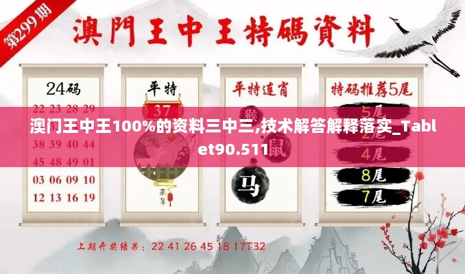 澳门王中王100%的资料三中三,技术解答解释落实_Tablet90.511