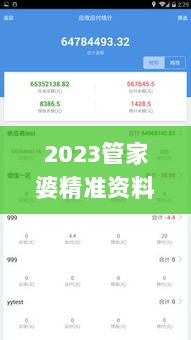 2023管家婆精准资料大全免费,专家问题评估解答_维护版60.154