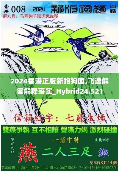 2024香港正版新跑狗图,飞速解答解释落实_Hybrid24.521