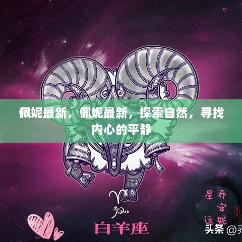 佩妮最新，自然探索与内心平静的追寻