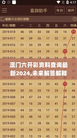 澳门六开彩资料查询最新2024,未来解答解释落实_户外版43.618