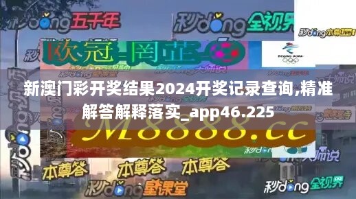 新澳门彩开奖结果2024开奖记录查询,精准解答解释落实_app46.225