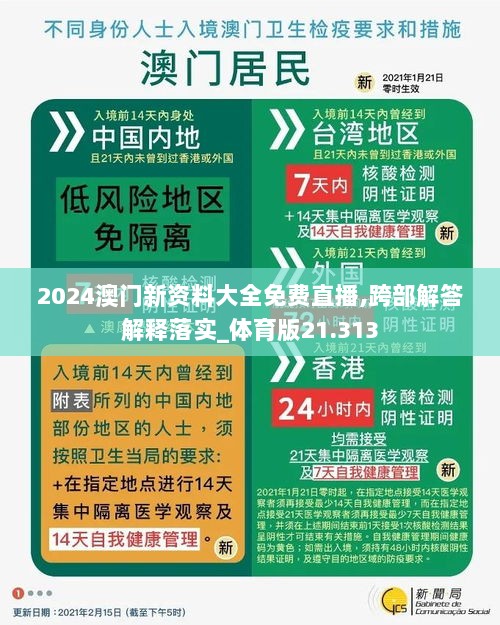 2024澳门新资料大全免费直播,跨部解答解释落实_体育版21.313