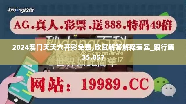 2024澳门天天六开彩免费,欣赏解答解释落实_银行集35.857