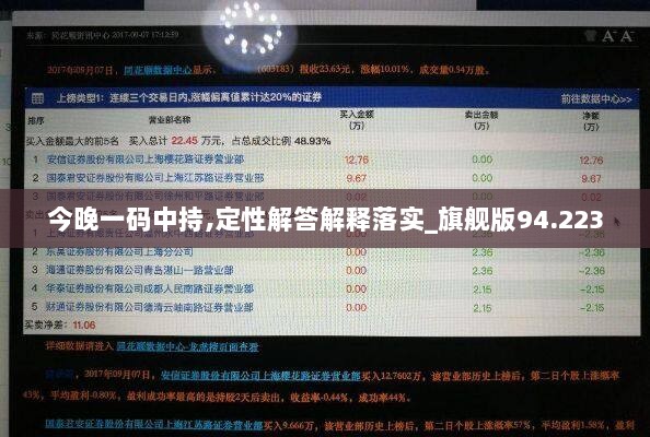 今晚一码中持,定性解答解释落实_旗舰版94.223