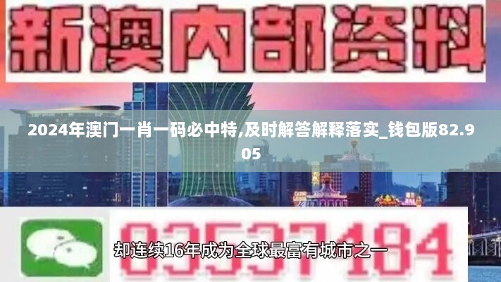 2024年澳门一肖一码必中特,及时解答解释落实_钱包版82.905