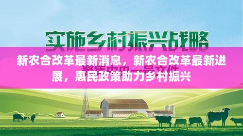 新农合改革最新进展，惠民政策助力乡村振兴的积极举措