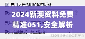 2024新澳资料免费精准051,安全解析策略_中级版FUP777.44