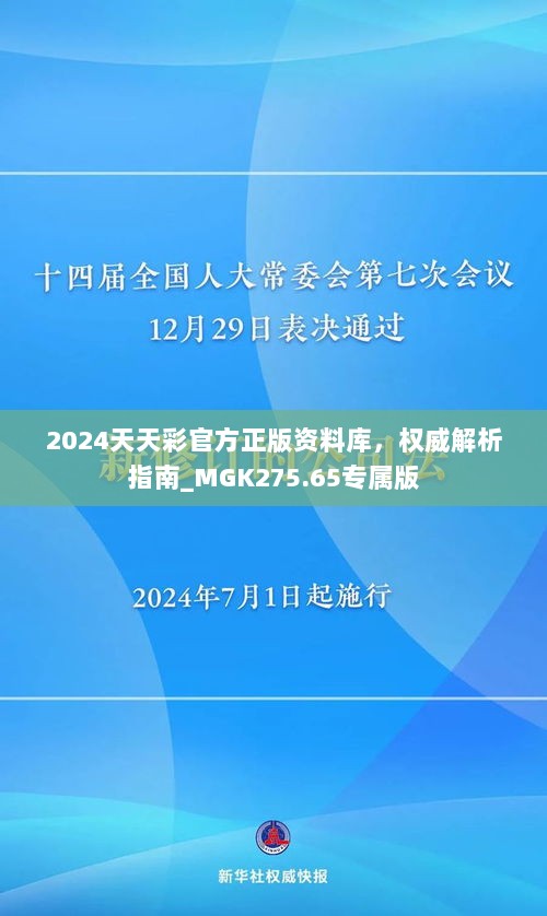 2024天天彩官方正版资料库，权威解析指南_MGK275.65专属版