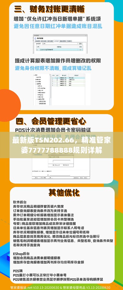 最新版TSN202.66，精准管家婆7777788888规则详解