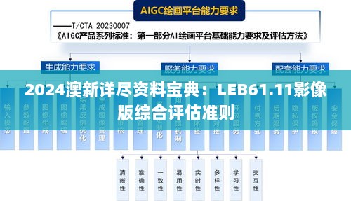 2024澳新详尽资料宝典：LEB61.11影像版综合评估准则