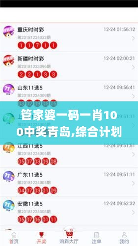 管家婆一码一肖100中奖青岛,综合计划赏析_特殊版IYD820.91