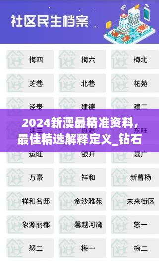 2024新澳最精准资料,最佳精选解释定义_钻石版QOS961.4