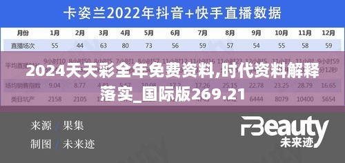 2024天天彩全年免费资料,时代资料解释落实_国际版269.21