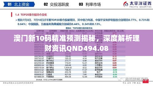 澳门新10码精准预测揭秘，深度解析理财资讯QND494.08