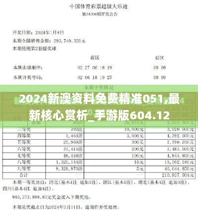 2024新澳资料免费精准051,最新核心赏析_手游版604.12