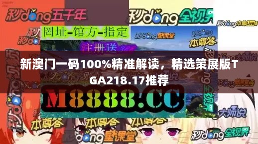 新澳门一码100%精准解读，精选策展版TGA218.17推荐