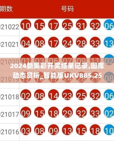 2024新奥彩开奖结果记录,图库动态赏析_智能版UKV885.25