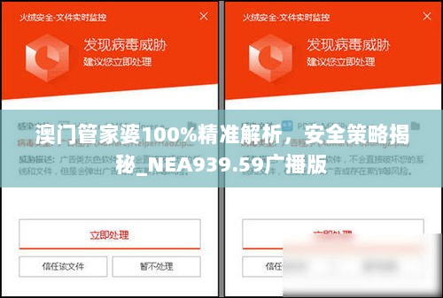 澳门管家婆100%精准解析，安全策略揭秘_NEA939.59广播版