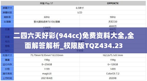 二四六天好彩(944cc)免费资料大全,全面解答解析_权限版TQZ434.23