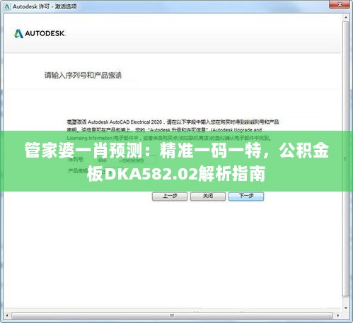 管家婆一肖预测：精准一码一特，公积金板DKA582.02解析指南
