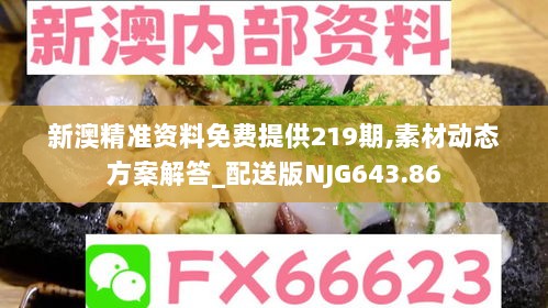 新澳精准资料免费提供219期,素材动态方案解答_配送版NJG643.86