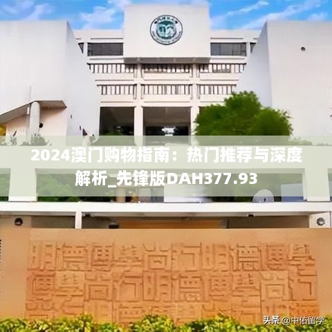 2024澳门购物指南：热门推荐与深度解析_先锋版DAH377.93