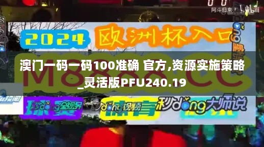 澳门一码一码100准确 官方,资源实施策略_灵活版PFU240.19