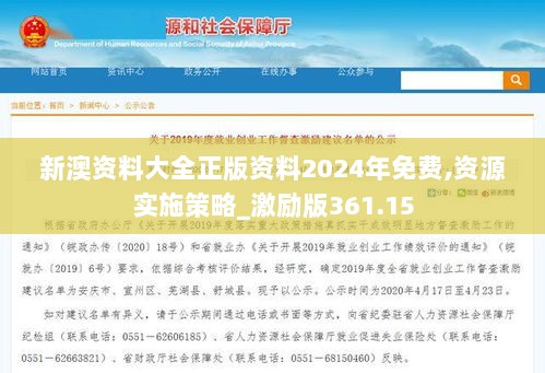 新澳资料大全正版资料2024年免费,资源实施策略_激励版361.15