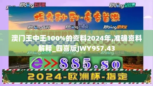 澳门王中王100%的资料2024年,准确资料解释_四喜版JWY957.43