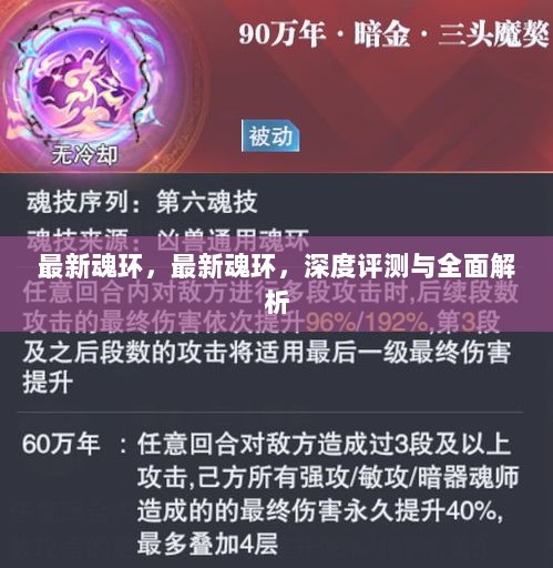 最新魂环深度评测与全面解析