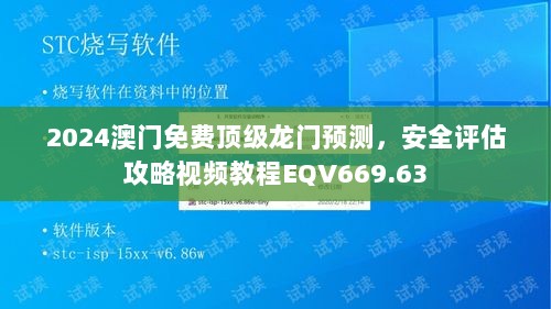 2024澳门免费顶级龙门预测，安全评估攻略视频教程EQV669.63