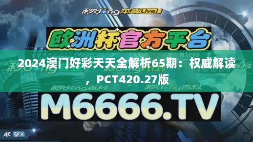 2024澳门好彩天天全解析65期：权威解读，PCT420.27版