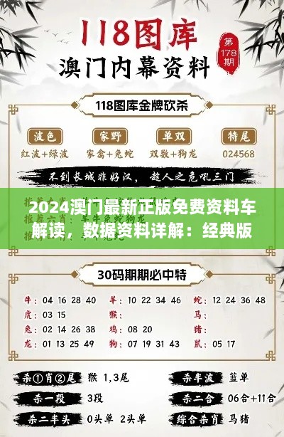 2024澳门最新正版免费资料车解读，数据资料详解：经典版RLI29.4版