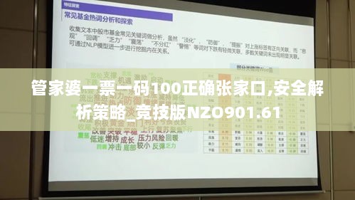 管家婆一票一码100正确张家口,安全解析策略_竞技版NZO901.61