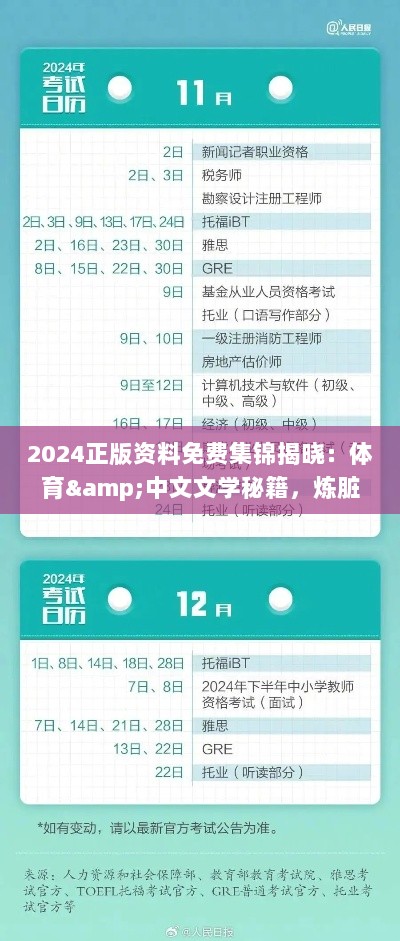 2024正版资料免费集锦揭晓：体育&中文文学秘籍，炼脏境独家分享