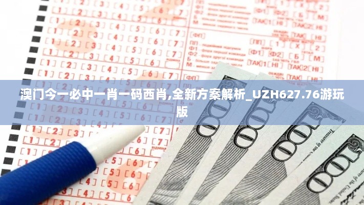 澳门今一必中一肖一码西肖,全新方案解析_UZH627.76游玩版