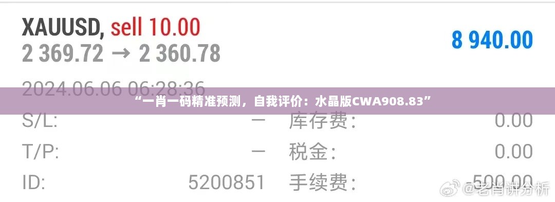 “一肖一码精准预测，自我评价：水晶版CWA908.83”