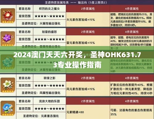 2024澳门天天六开奖，圣神OHK631.73专业操作指南