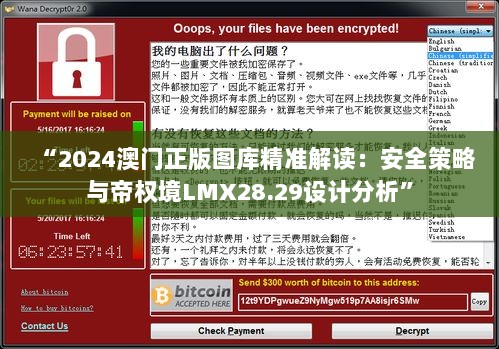 “2024澳门正版图库精准解读：安全策略与帝权境LMX28.29设计分析”